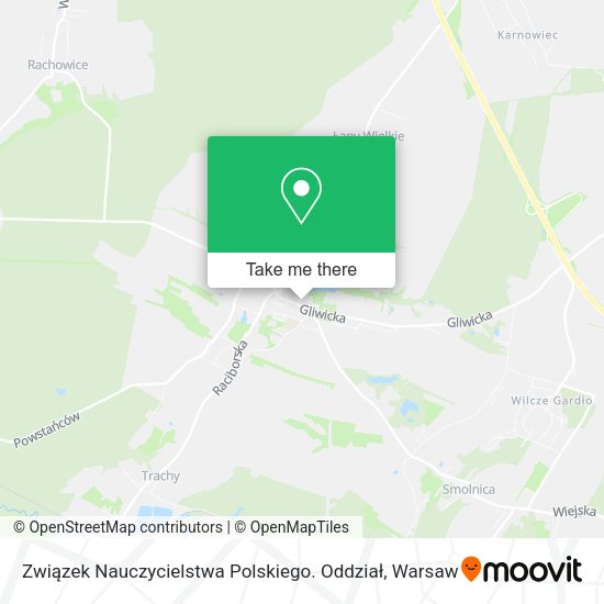 Związek Nauczycielstwa Polskiego. Oddział map