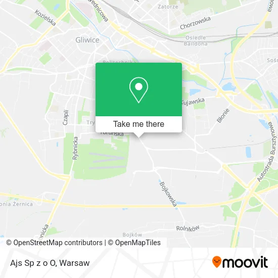 Карта Ajs Sp z o O