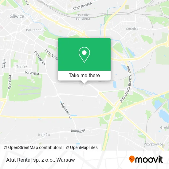 Карта Atut Rental sp. z o.o.