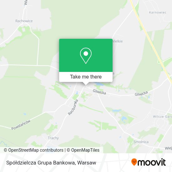 Spółdzielcza Grupa Bankowa map