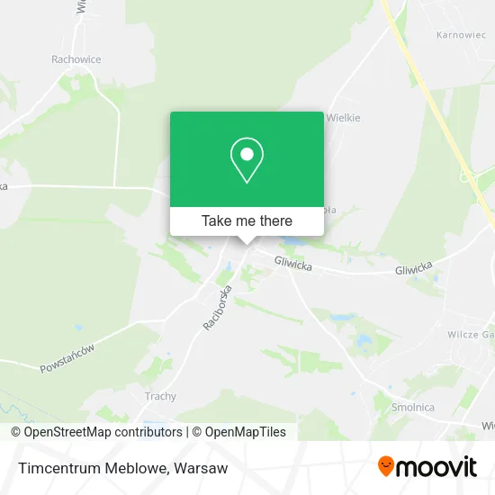 Карта Timcentrum Meblowe