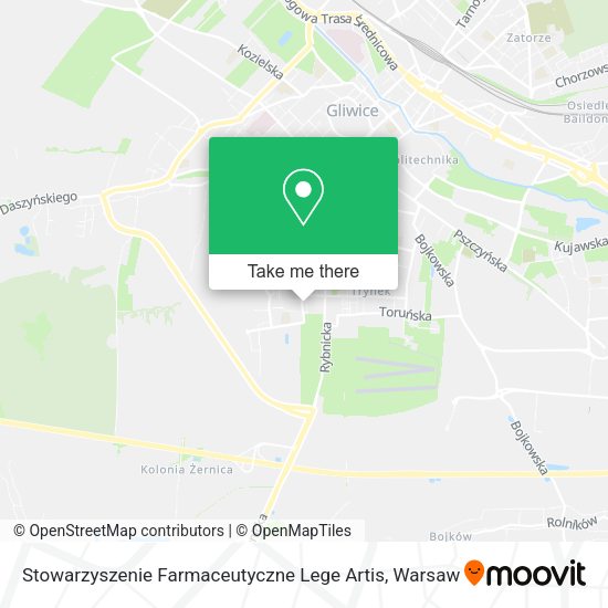 Stowarzyszenie Farmaceutyczne Lege Artis map