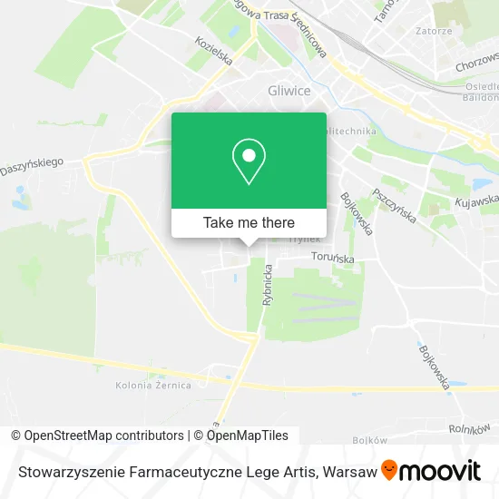 Карта Stowarzyszenie Farmaceutyczne Lege Artis