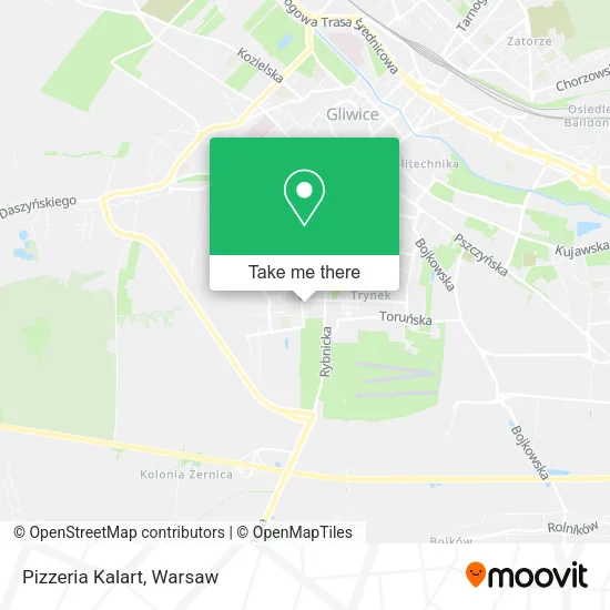 Карта Pizzeria Kalart