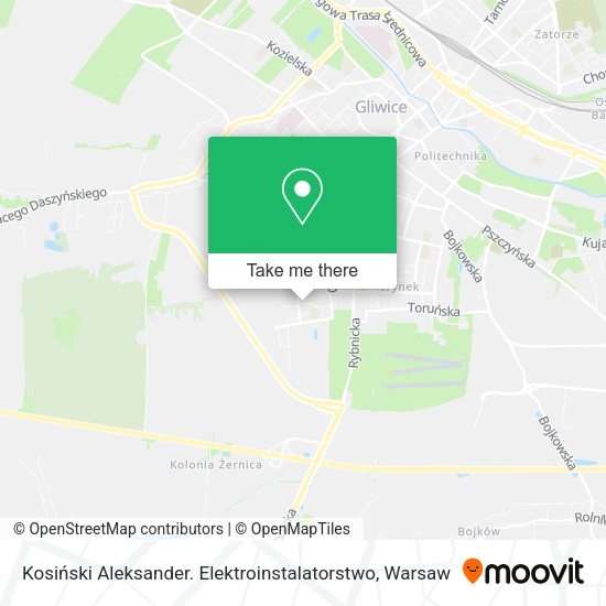 Kosiński Aleksander. Elektroinstalatorstwo map