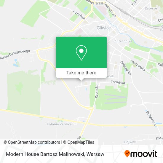 Modern House Bartosz Malinowski map