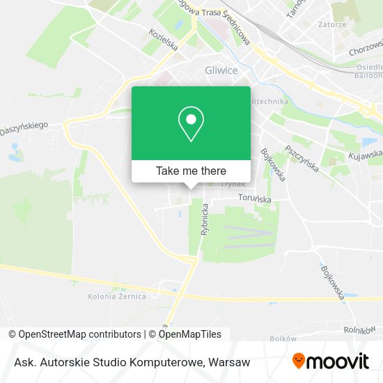 Ask. Autorskie Studio Komputerowe map