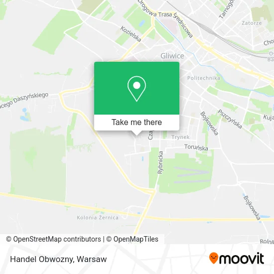 Карта Handel Obwozny
