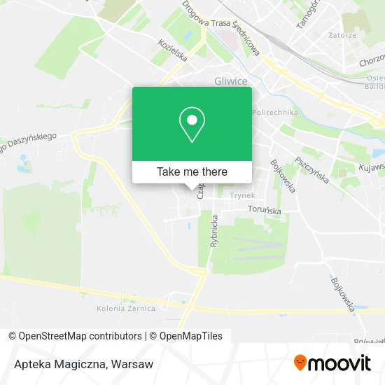 Карта Apteka Magiczna