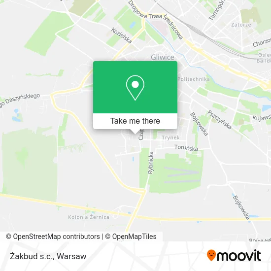 Карта Żakbud s.c.