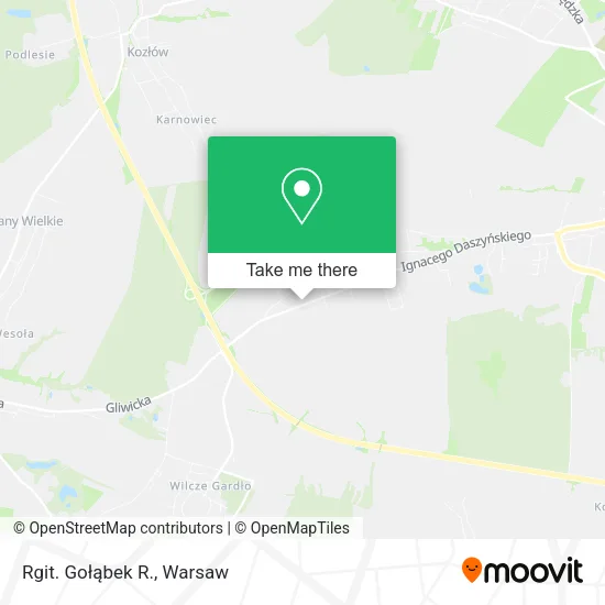 Карта Rgit. Gołąbek R.