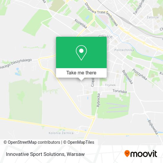 Innovative Sport Solutions map