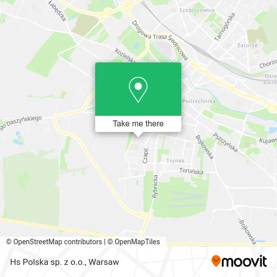 Карта Hs Polska sp. z o.o.