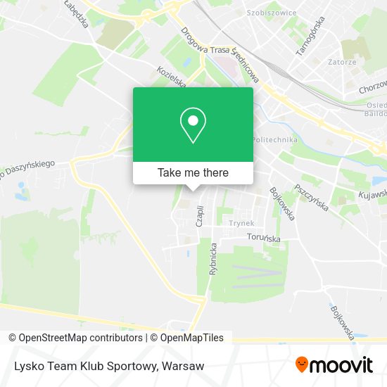 Lysko Team Klub Sportowy map