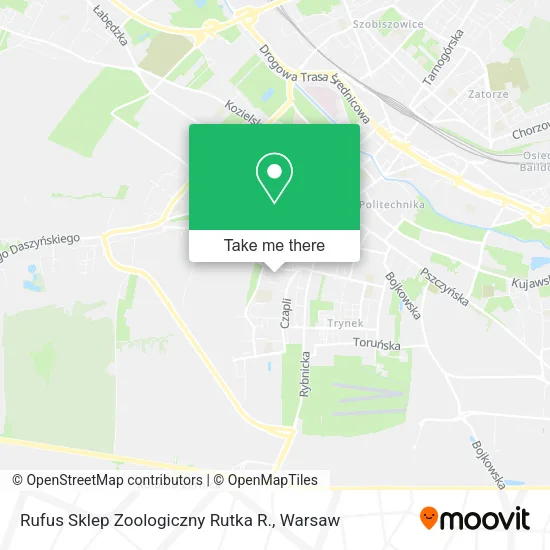 Карта Rufus Sklep Zoologiczny Rutka R.