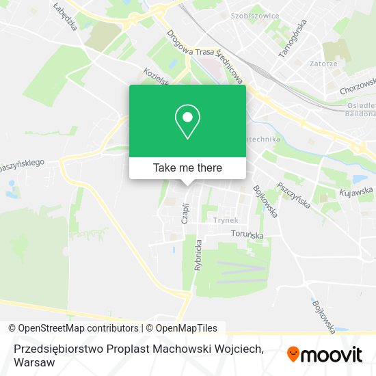 Przedsiębiorstwo Proplast Machowski Wojciech map