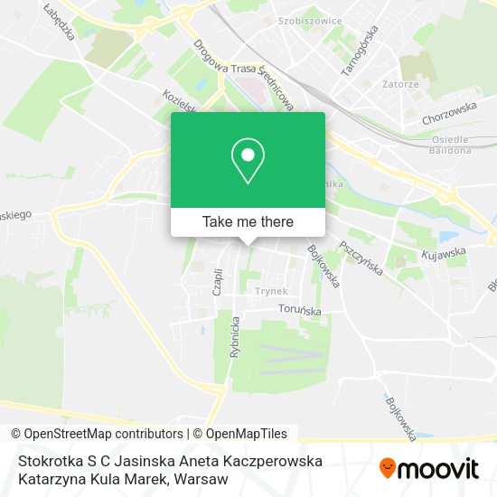 Stokrotka S C Jasinska Aneta Kaczperowska Katarzyna Kula Marek map