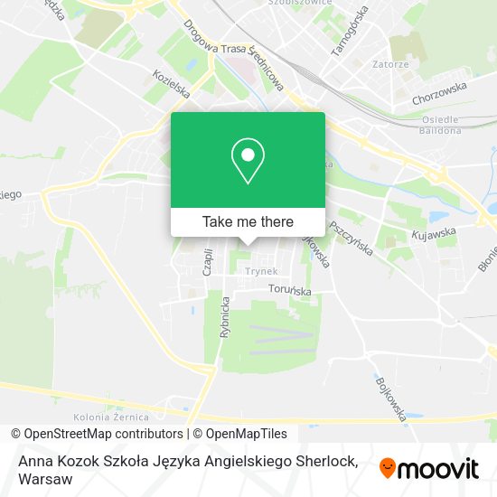 Anna Kozok Szkoła Języka Angielskiego Sherlock map