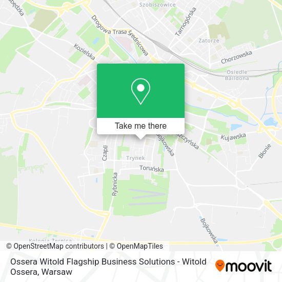 Ossera Witold Flagship Business Solutions - Witold Ossera map