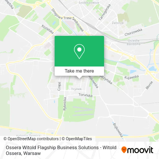 Карта Ossera Witold Flagship Business Solutions - Witold Ossera