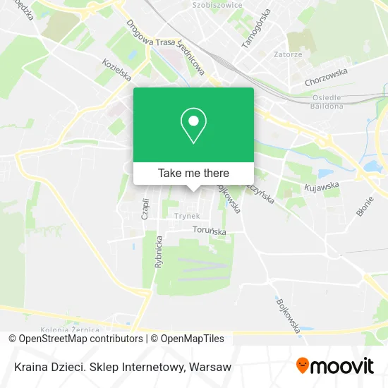 Карта Kraina Dzieci. Sklep Internetowy