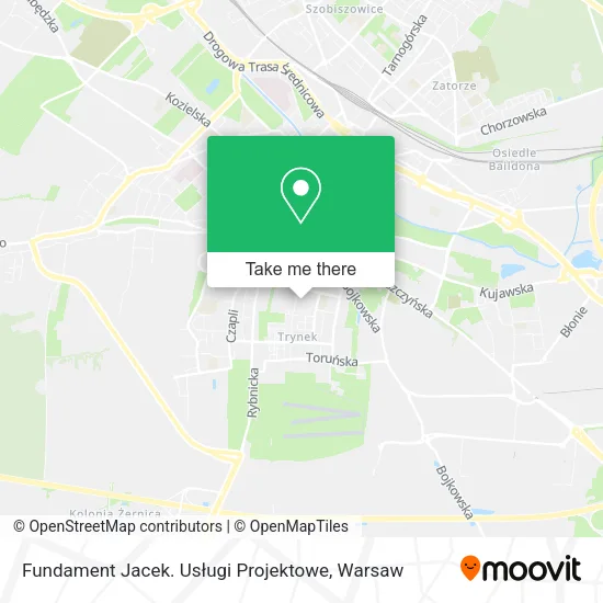 Карта Fundament Jacek. Usługi Projektowe