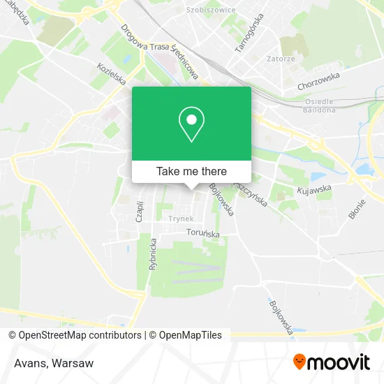 Карта Avans