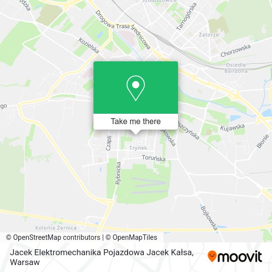 Jacek Elektromechanika Pojazdowa Jacek Kałsa map