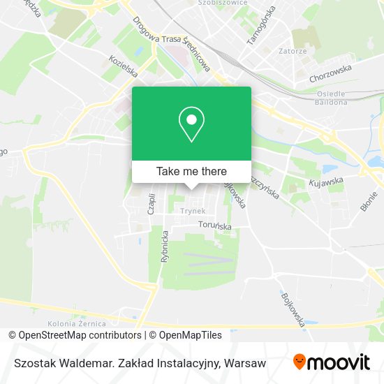 Szostak Waldemar. Zakład Instalacyjny map