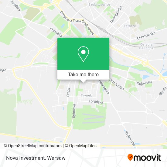 Nova Investment map