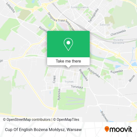 Cup Of English Bożena Mołdysz map