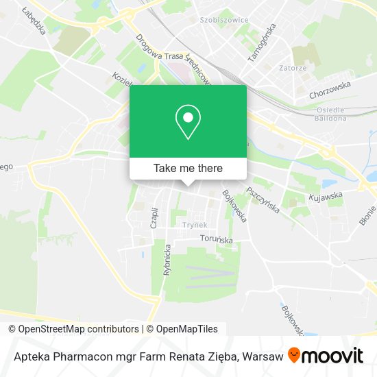 Apteka Pharmacon mgr Farm Renata Zięba map