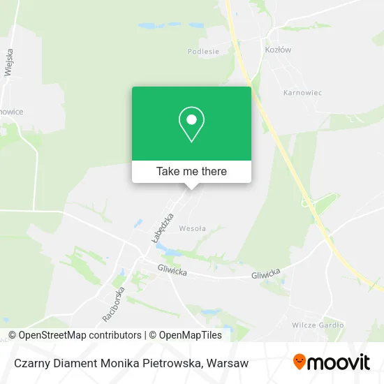 Карта Czarny Diament Monika Pietrowska