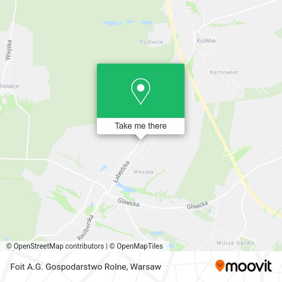 Foit A.G. Gospodarstwo Rolne map