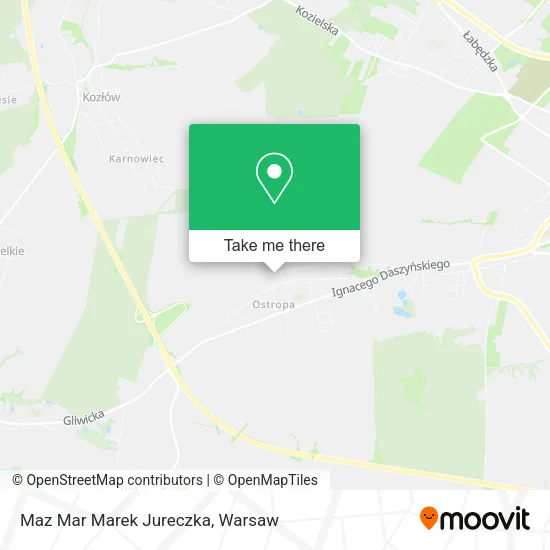 Maz Mar Marek Jureczka map