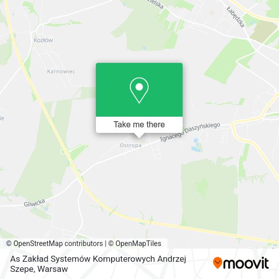 As Zakład Systemów Komputerowych Andrzej Szepe map