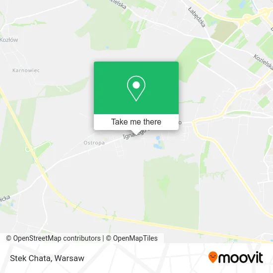 Карта Stek Chata