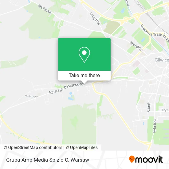 Карта Grupa Amp Media Sp z o O