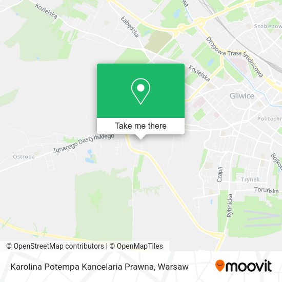 Karolina Potempa Kancelaria Prawna map