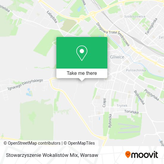 Stowarzyszenie Wokalistów Mix map