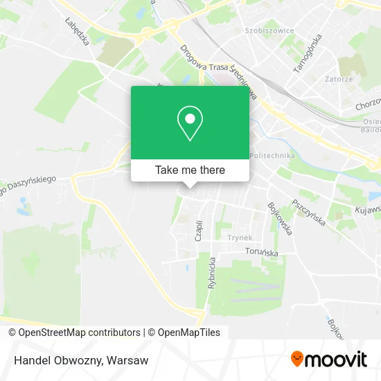 Карта Handel Obwozny