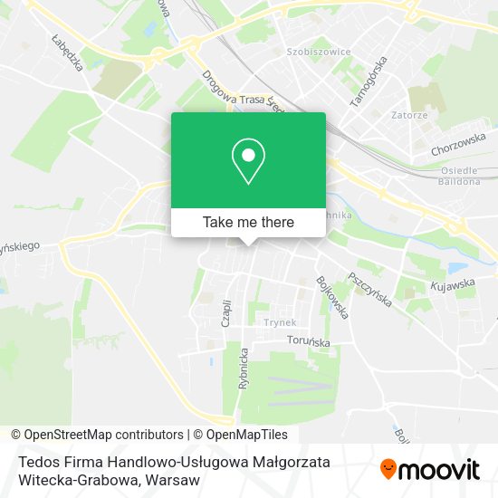 Tedos Firma Handlowo-Usługowa Małgorzata Witecka-Grabowa map