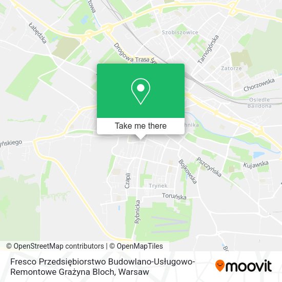 Fresco Przedsiębiorstwo Budowlano-Usługowo-Remontowe Grażyna Bloch map