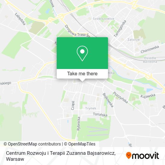 Centrum Rozwoju i Terapii Zuzanna Bajsarowicz map