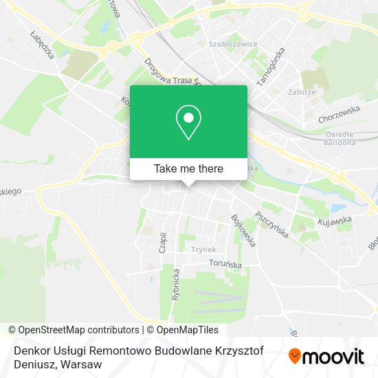 Denkor Usługi Remontowo Budowlane Krzysztof Deniusz map