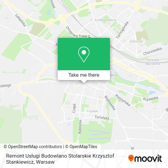 Remont Usługi Budowlano Stolarskie Krzysztof Stankiewicz map