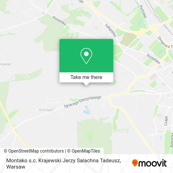 Montako s.c. Krajewski Jerzy Salachna Tadeusz map