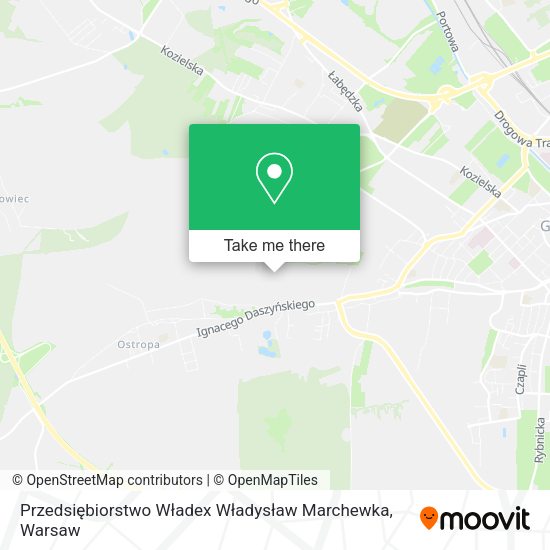 Przedsiębiorstwo Władex Władysław Marchewka map