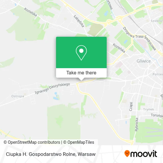 Карта Ciupka H. Gospodarstwo Rolne