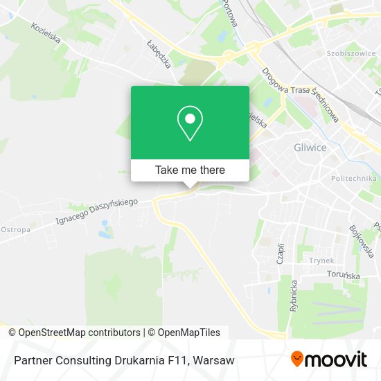 Partner Consulting Drukarnia F11 map